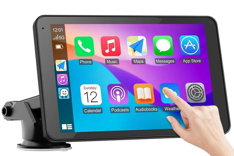 【Paslda】New Year Gift ：2026 Upgraded Wireless Carplay Screen for Andriod & Iphone : the Ultimate Portable Car Play Adapter for Seamless In-Car Entertainment